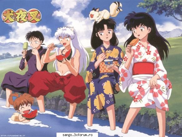 :limba: inuyasha si kagome
